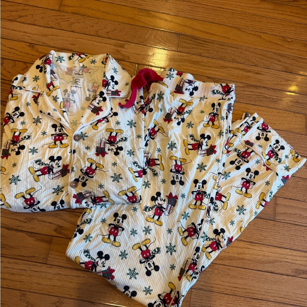 Posh Peanut Disney Mickey Christmas Pajama Set